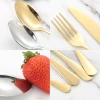 Cross-border Amazon 1010 Stainless Steel Tableware Gift Box Set, Jieyang Tableware, Western Cuisine, Steak, knife, fork and Spoon 24-piece set Application Scenario